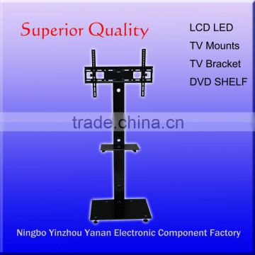 Universal TV and DVD Bracket LCD TV Mounting Bracket with DVD Stand Shelf Movable