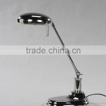 2015 Finish chrome LED table lamps/lights for read lighting with CE