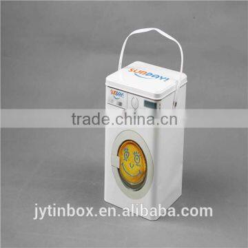 Wholesale large capacity laundry detergent promotion tin box