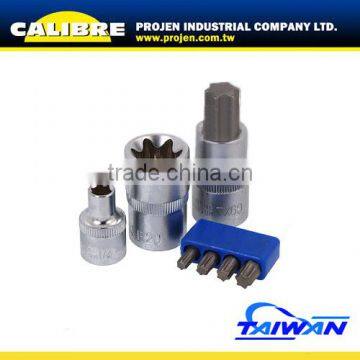 CALIBRE 27pc 3/8" & 1/2" Drice Star Bit Socket Set (torx Bit Socket Set) photo-2