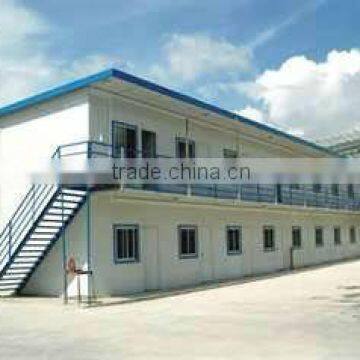 fast installation sandwich panel modular prefab house for mining/barracks