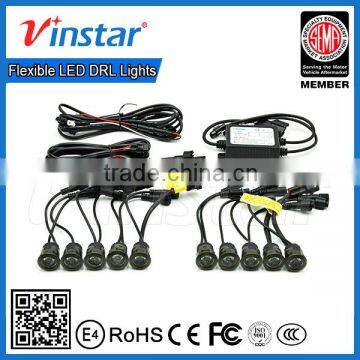 Superior quality flexible auto daytime running light 12V&24V