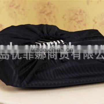 YIWU RODA 100% Canvas Fabric Flax Handle Foldable Storage Box photo-5