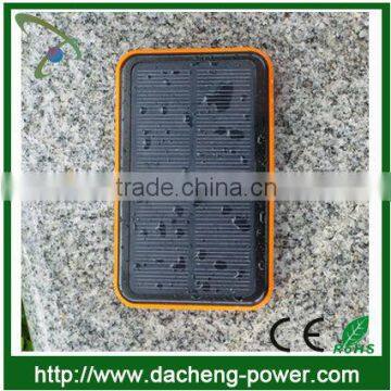 10000mah cheap solar mobile phone charger with led torch,solar cell phone charger