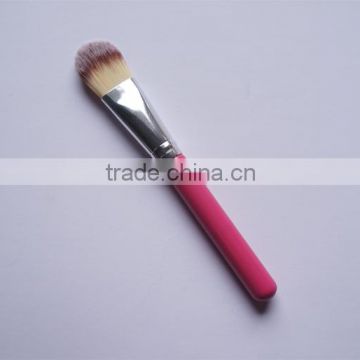 pink handle cosmeitc foundation brushes,good makeup brush