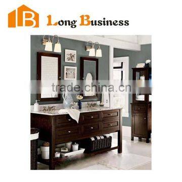 LB-JL2011 Traditional style Solid Wood Bathroom Vanity Cabinet