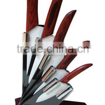 Various sizes ceramic knife set on sales