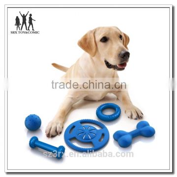 Rubber plastic dog series toy, safety dog toy custom make factory