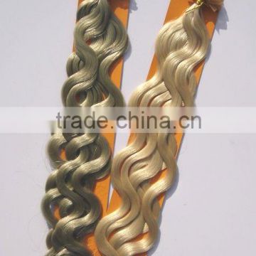 flat -tip human hair remy human hair style dw