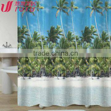 PEVA shower curtain, bath curtain, pvc shower curtain