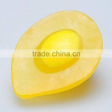 Body Use Mango Shaped Skin Care Solid Form Natural Handmade Bath Bar Soap