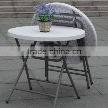 80cm Small Round Plastic Folding Table photo-2