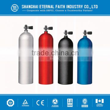 SEFIC(15) 12L Aluminum Oxygen Gas Cylinder For Scuba Diving Tank