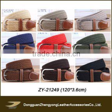 ZY-21249 braided belt,braided elastic stretch belt,braided strap