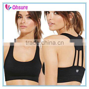 OEM Supply breathable dry fit yoga crop bra sports bra nylon active bra