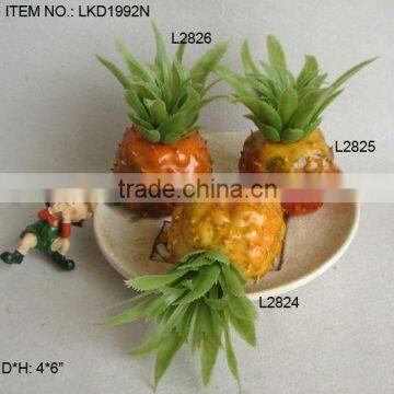 2014Artificial Fake Fruits 4*6 Inch Artificial Polyfoam Pineapple House Decoration