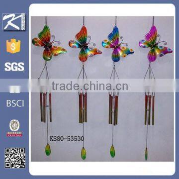 Colorful Metal Butterfly Wind Chime for Sale photo-5
