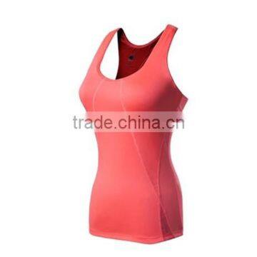 wholesale 2016 ladies's sexy high quality gym tank /sport t-shirts/yoga wear