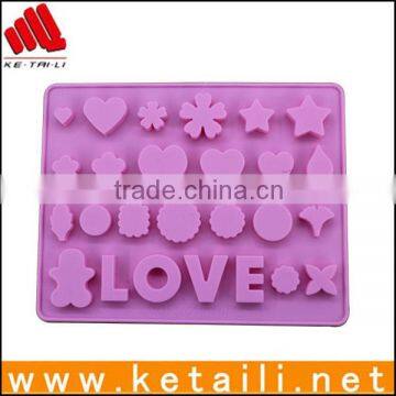 3D Silicone Chcolate and Cake Decorating Molds