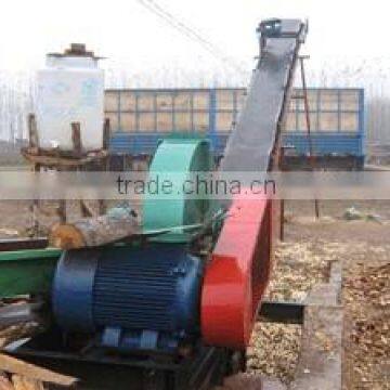 industrial wood chipper