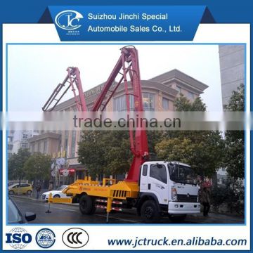 SINO 4CBM minitype concrete stir pump truck