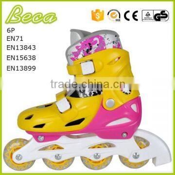 China Manufacture Plastic Chassis Flashing Roller Skate for Holland photo-6