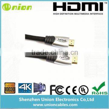 High Speed HDMI Cable 1.4V with nylon Sleeve,Support 3D