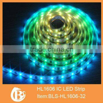 HL1606 dream color LED strip,PWM available,DC5V,RoHS and CE certified