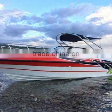 u25 feet fiberglass open sports boat