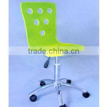 Crystal fluorescein fashion swivel seat office Chiar