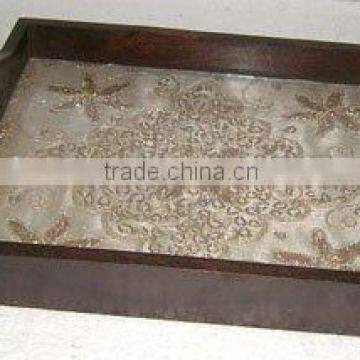 wooden tray