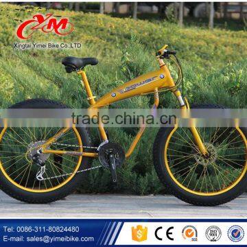 Riding on the beach fat tire mountain bike / beach cruiser bicycle / big wheels 4.8 tire bicycle fat bike