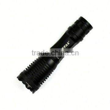 2015 Hot Sale S3 Aluminium Zoomable Flashlight Reinforced With 3AAA/1*18650 photo-5