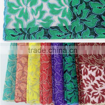 2016 china suppliers african tulle lace fabrics for party/african french net lace fabrics for garment/afrcia wedding lace fabric