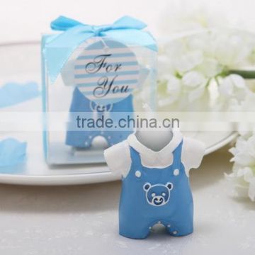 Wedding Baby Candle/ Blue Boy Cloth Candle