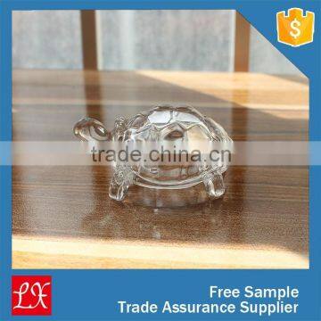 clear glass turtle craft supplier from china