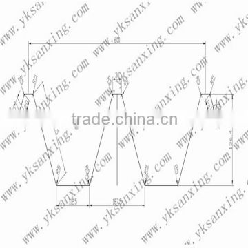 No Column Roof Sheet Connected By Screw Machine