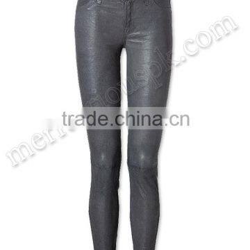 Ladies Fashion Soft Leather Pants