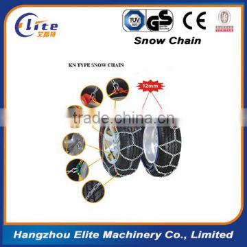 12mm steel anti skid snow tire chains for passenger car