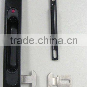 Aluminum Powder Coating Black Window Lock/window Handle With Lock/sliding Window Lock photo-2