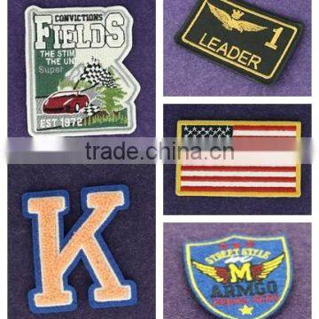 Custom High Quality 3D Embroidery Patch 3d Embroidered Patch Wholesale brands Patch For Clothing