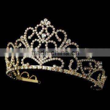 Golden Bridal Tiara