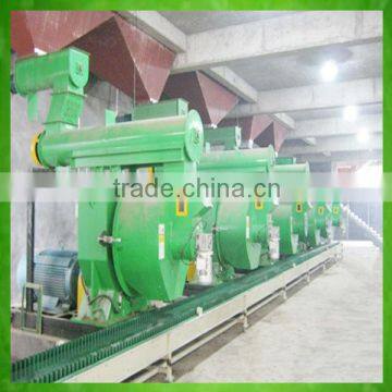 Low failure rate biomass pellet plant