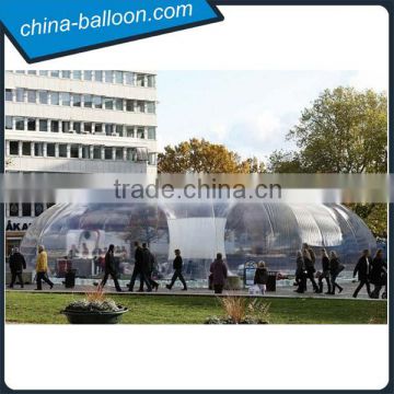 2016 new inflatable igloo tent, inflatable transparent tent, inflatable clear bubble tent