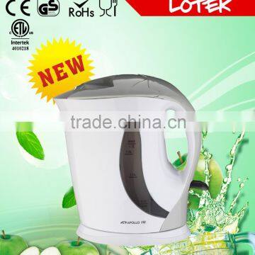 Plastic Electric Kettle Yellow and White Color photo-4
