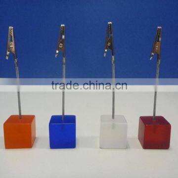 plastic square shape memo clip