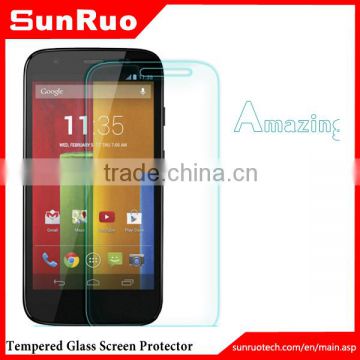 0.2mm oleophobic coating anti-shatter tempered Glass Screen Protector for Moto X Moto G