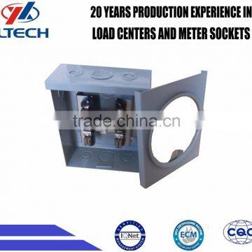 GTFB 100A 4JAW TERMINAL Square METER BASE / METER SOCKETS