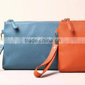 Women Fashion Faux Leather Purse Clutch Zipper Wallet OEM LOGO