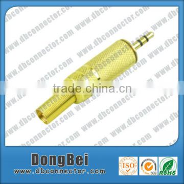 Dongbei High Quality Copper Gold Plugs Audio Connector